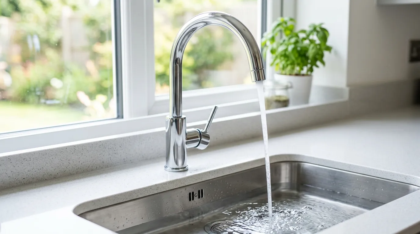 Local Plumbing Master Pros same day plumber fixing a faucet in Garner, NC
